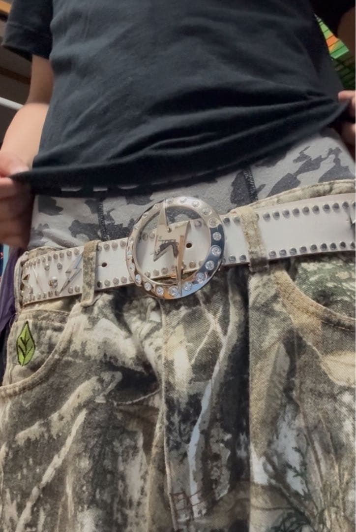 Diablo ディアブロ　本革　Y2K フェアリーグランジ スタッズ