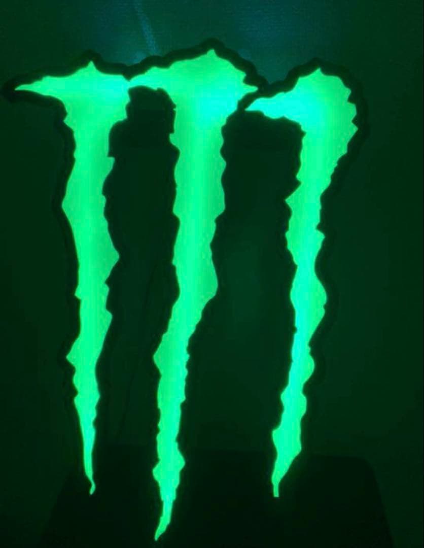 【激レア】Monster Energy LED claw sign