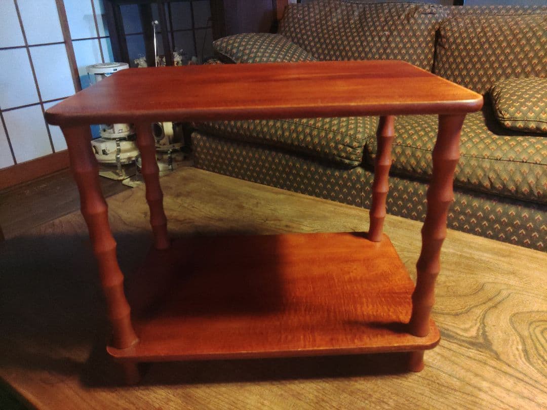 希少　vanaco ミッドセンチュリー 木製ラック サイドテーブル　ヴィンテージ