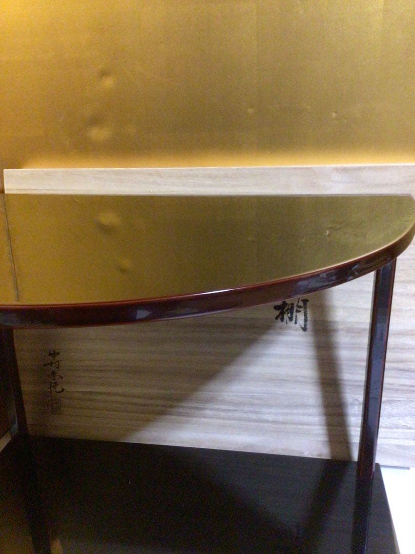 宗悦 淡々斉好み 組み立て式 誰袖棚 共桐箱付き