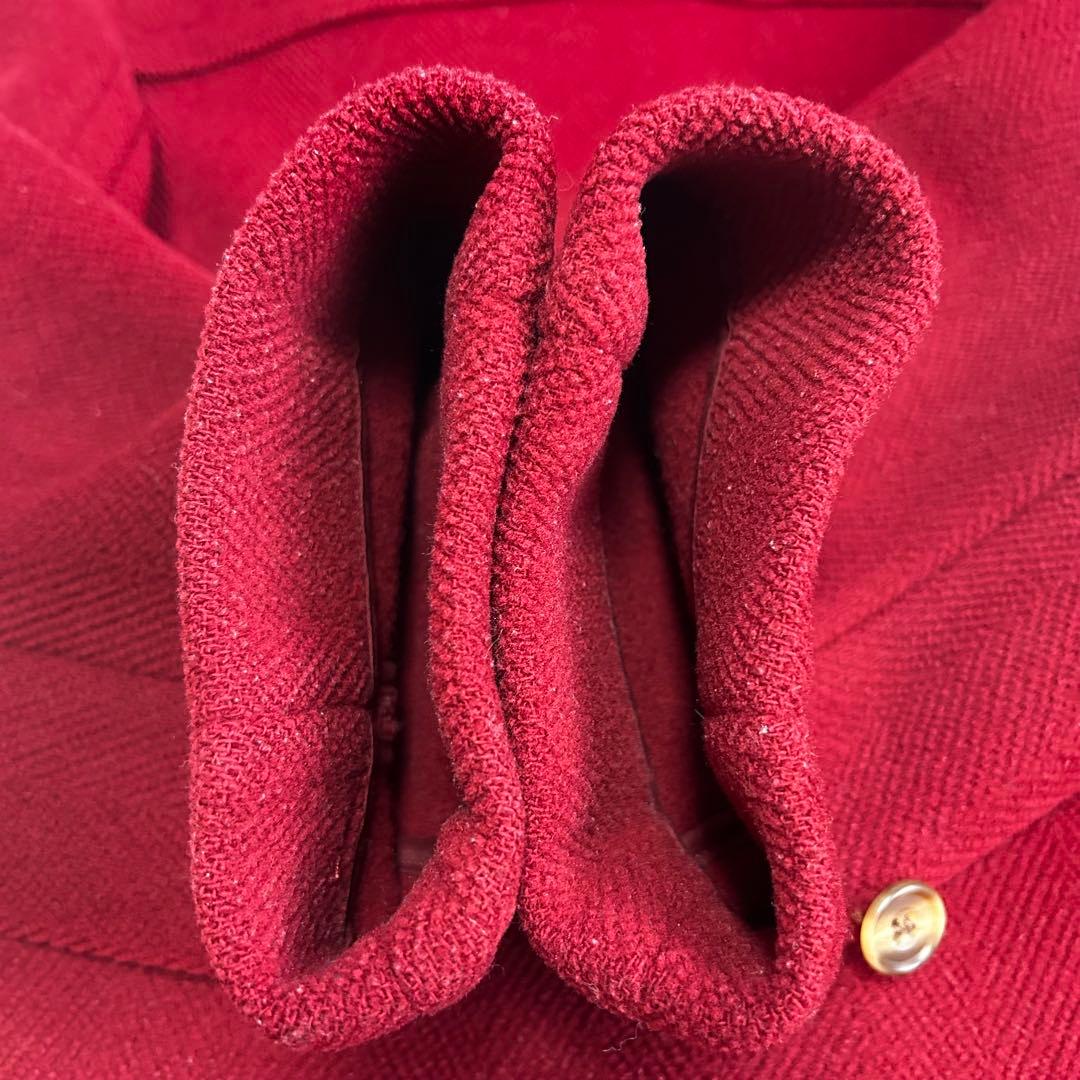 【XL】OLD ENGLAND ダッフルコート ヘリンボーン　ウール　英国製