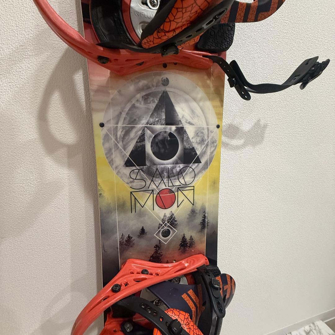 SALOMON スノーボード SUBJECT149 FLUX ビンディング　RP