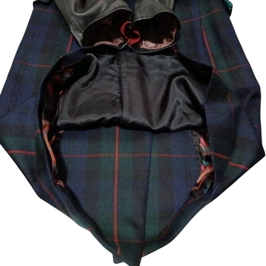 ✨Paul Smith 18AW ラムレザー切替 ダブルブレストチェスターコート