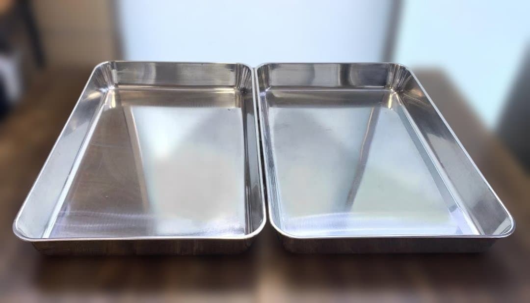業務用 ステンレス 浅型 角バット ５個セット 厨房 保存容器