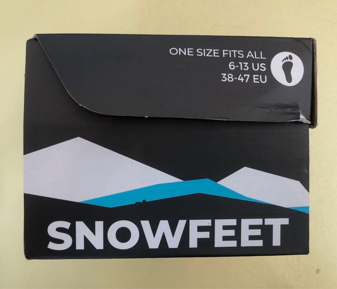 feet スノーフィート ブラック 収納袋付き（正規品）