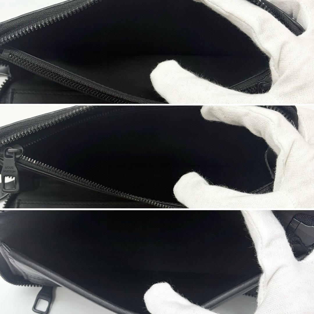 極美品 IC内蔵✨ルイヴィトン モノグラム トリヨン ヴェルティカル 長財布 黒