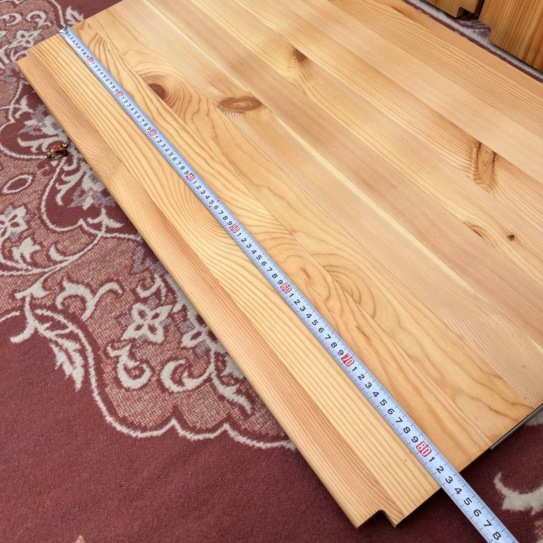 3枚◼︎MUJI 無印良品 パイン材ユニットシェルフ 棚板 86cm×50cm棚用