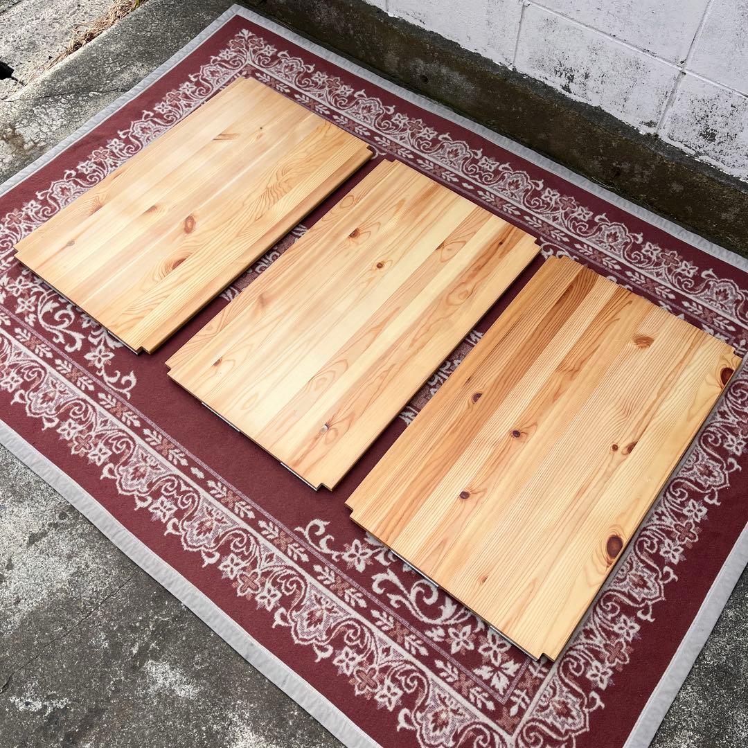 3枚◼︎MUJI 無印良品 パイン材ユニットシェルフ 棚板 86cm×50cm棚用