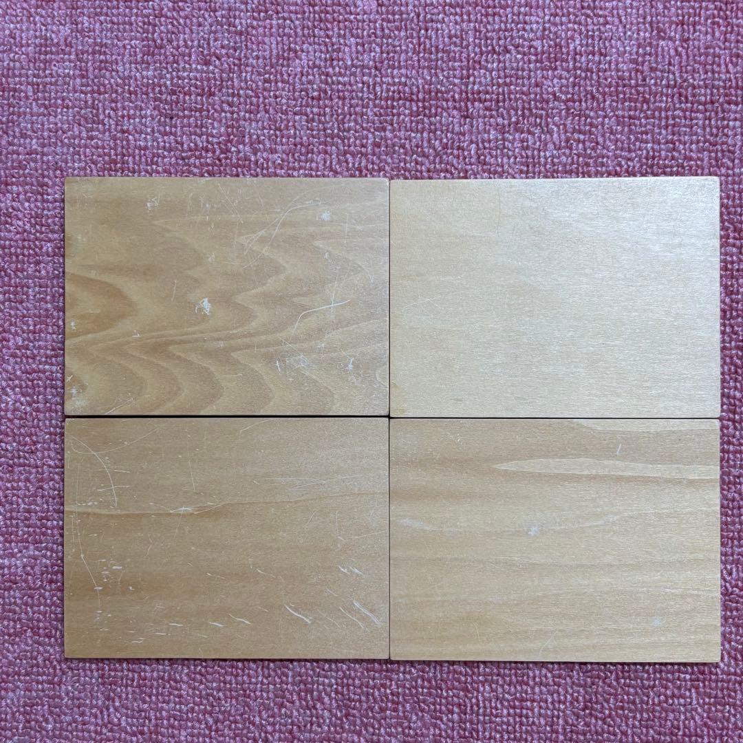 モンテッソーリ 感覚教具まとめ売り　雑音筒　触覚板1&2 色板第二&第三の箱