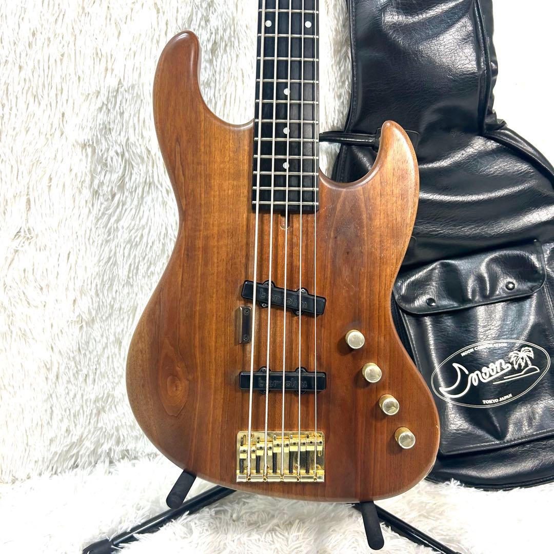 【セール】Moon JJ-5 Walnut 5弦 PGM 国産最高峰 ハイエンド