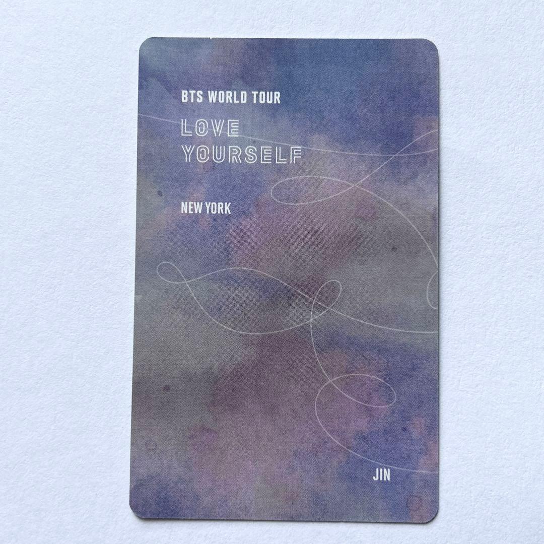 BTS LOVE YOURSELF LYS NEWYORK DVD JIN ジン