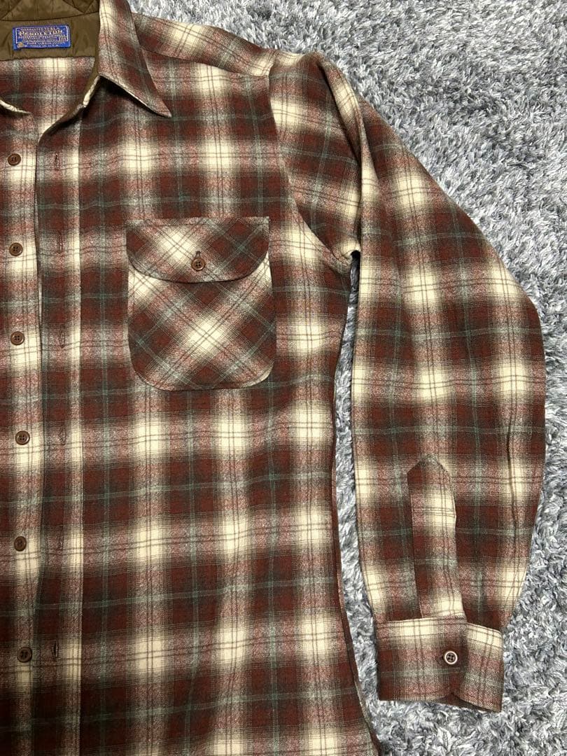 f*a様 【美品オークション】Pendleton 70s ペンドルM オンブレ