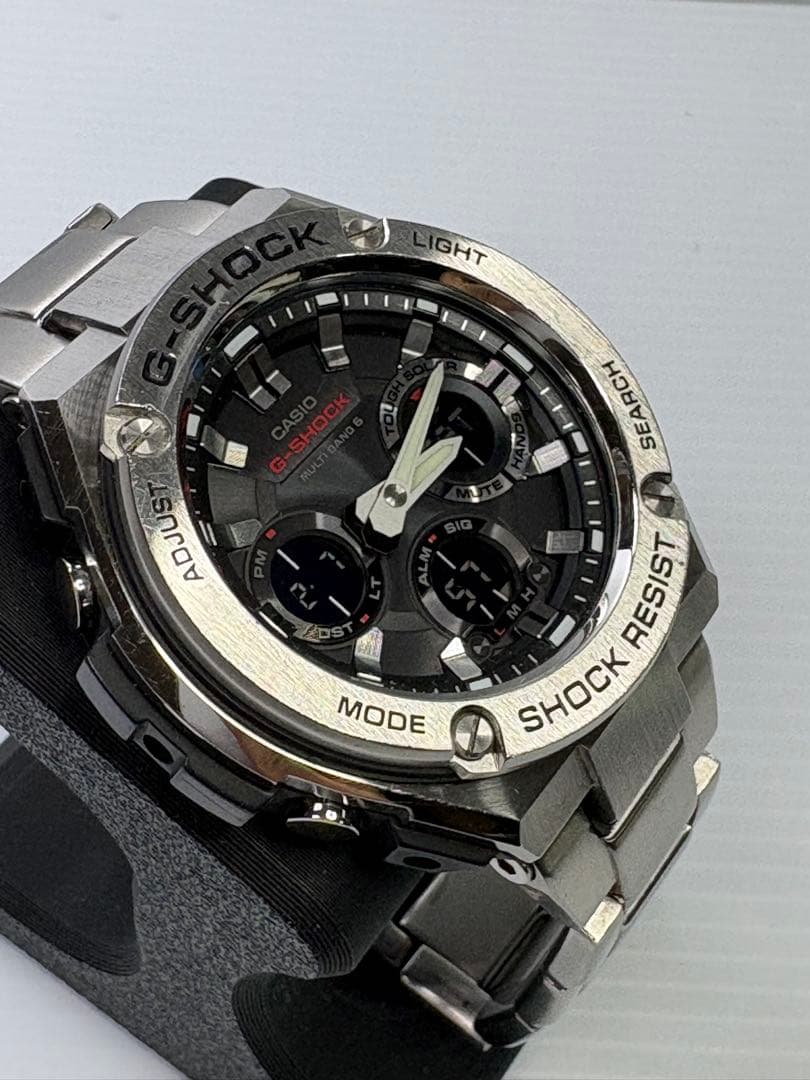 美品❗️CASIO・G-SHOCK・GST-W110D-1AJF・電波ソーラー