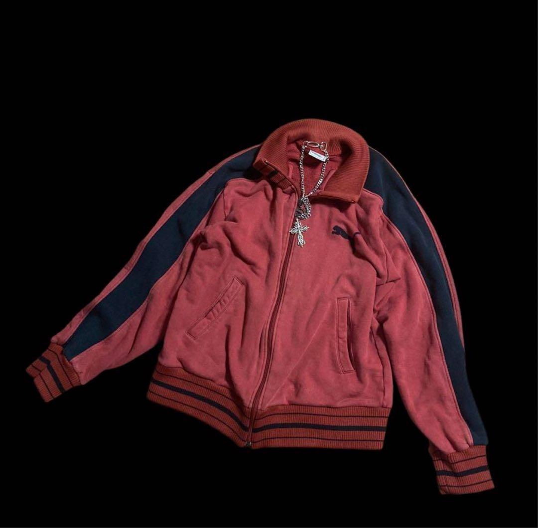 激レア80s綿PUMAトラックジャケットy2kフェアリーグランジ平成ギャルロック