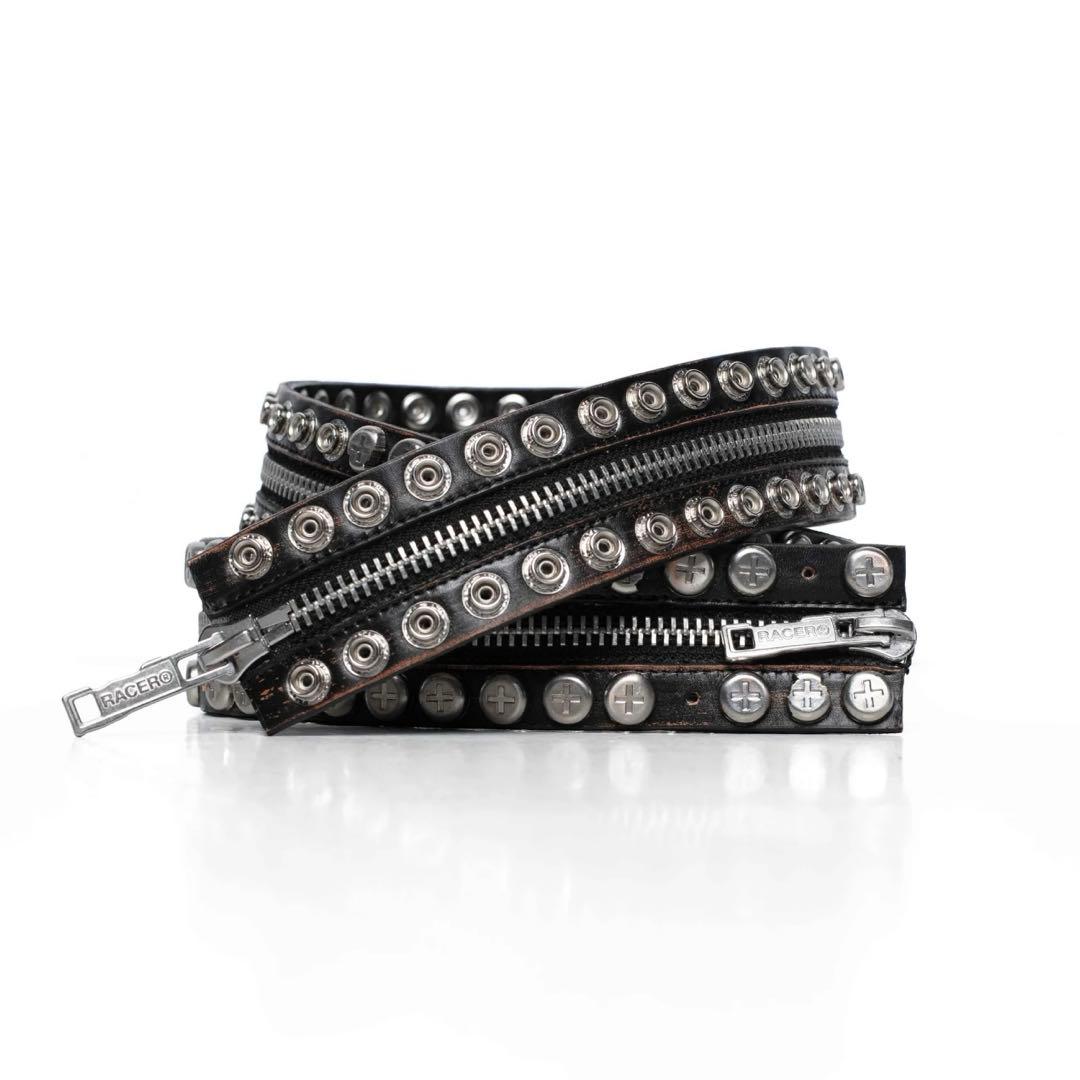 小物 racer worldwide split button belt