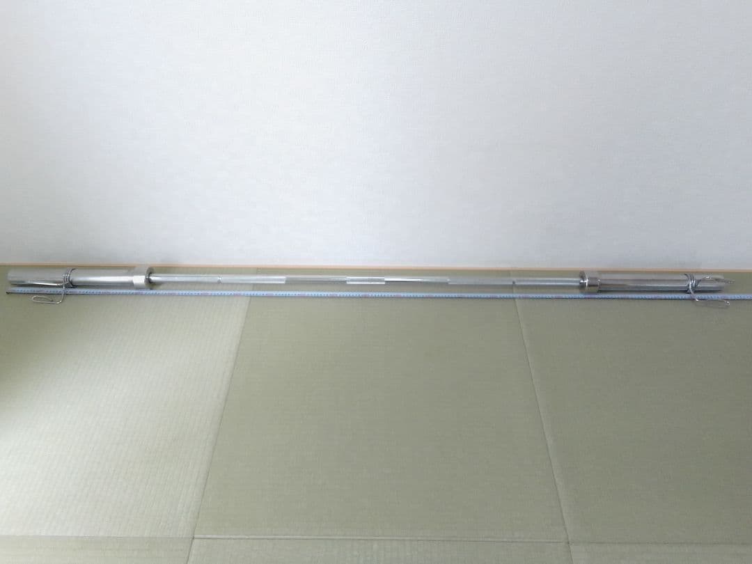 オリンピック バーベルシャフト 220cm ストレートバー 50mm径