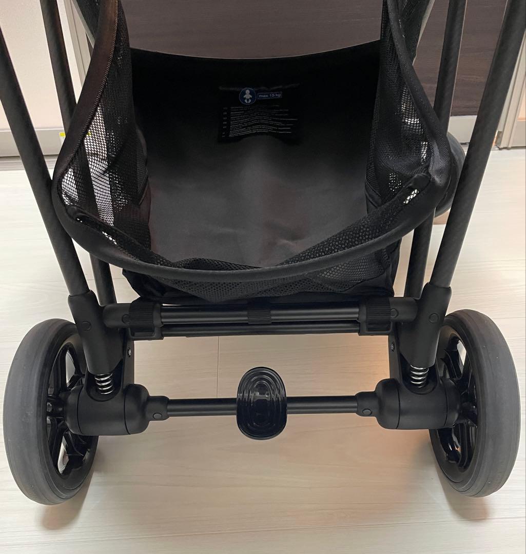 美品 人気モデル cybex サイベックス メリオカーボン モニュメントグレー