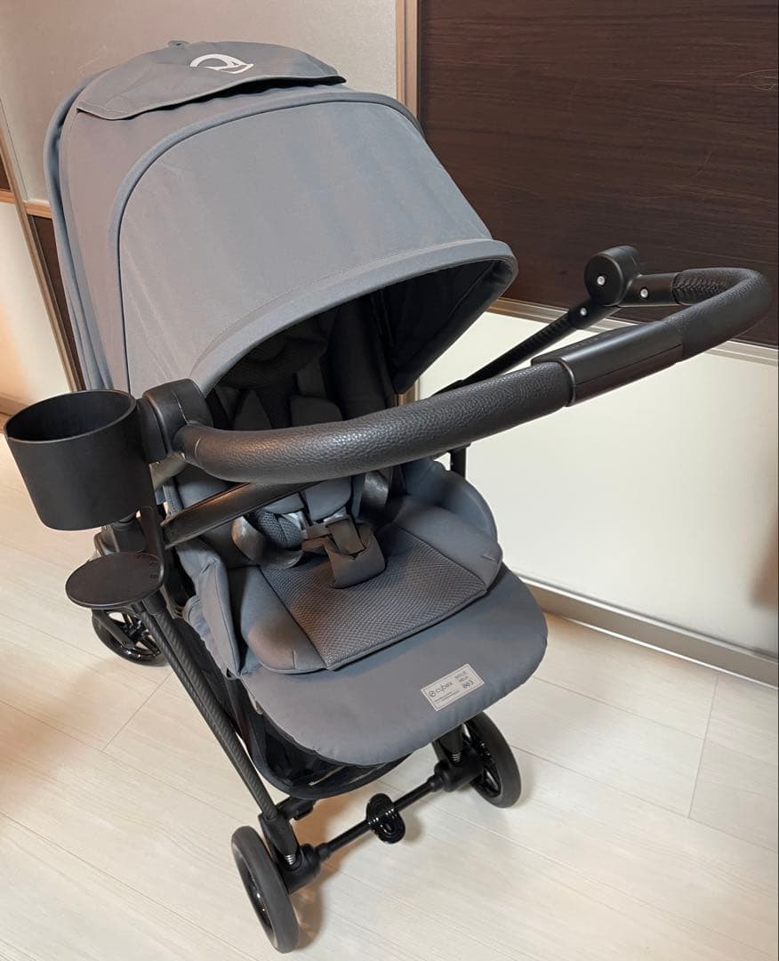 美品 人気モデル cybex サイベックス メリオカーボン モニュメントグレー