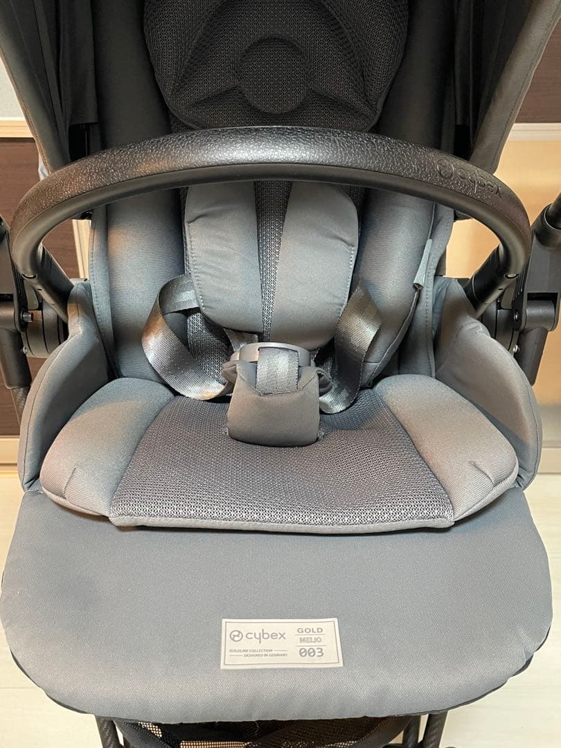 美品 人気モデル cybex サイベックス メリオカーボン モニュメントグレー