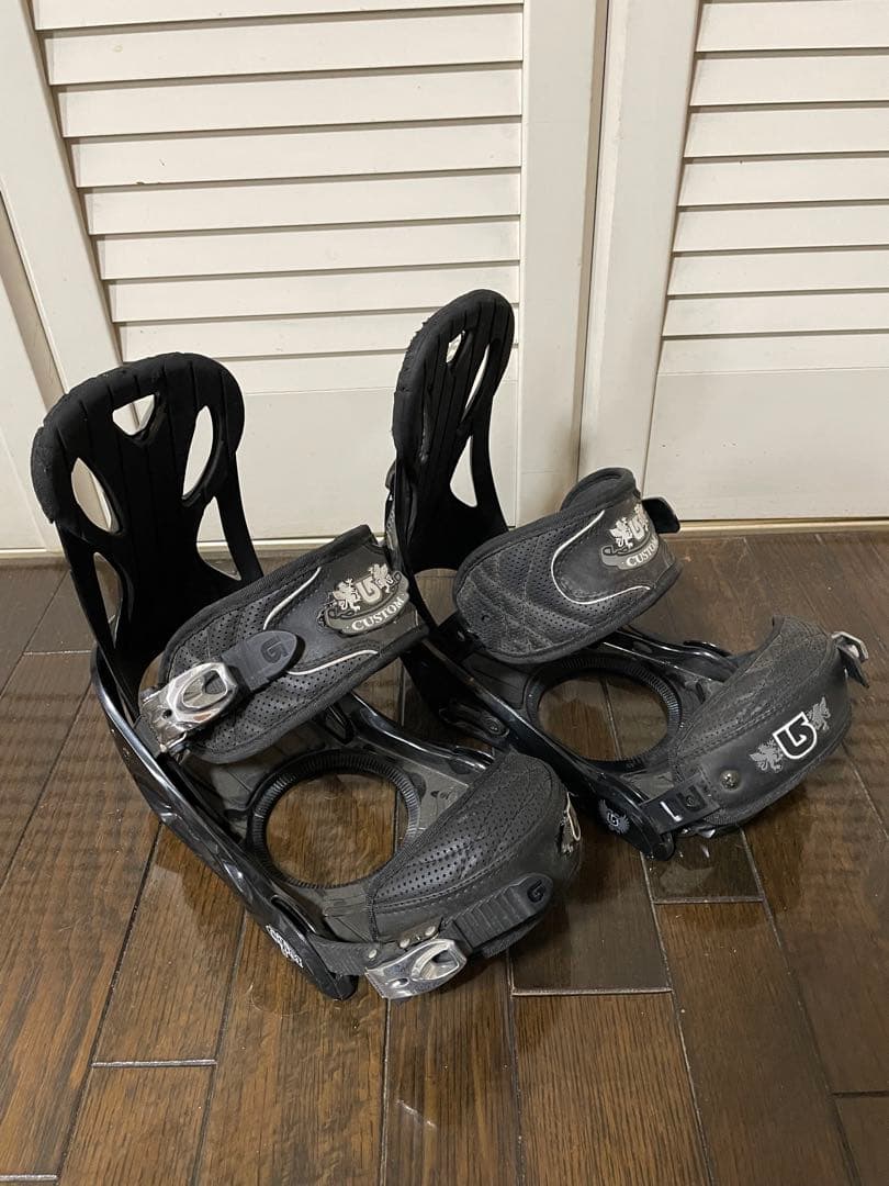 Burton Custom ビンディング ブラック Mサイズ