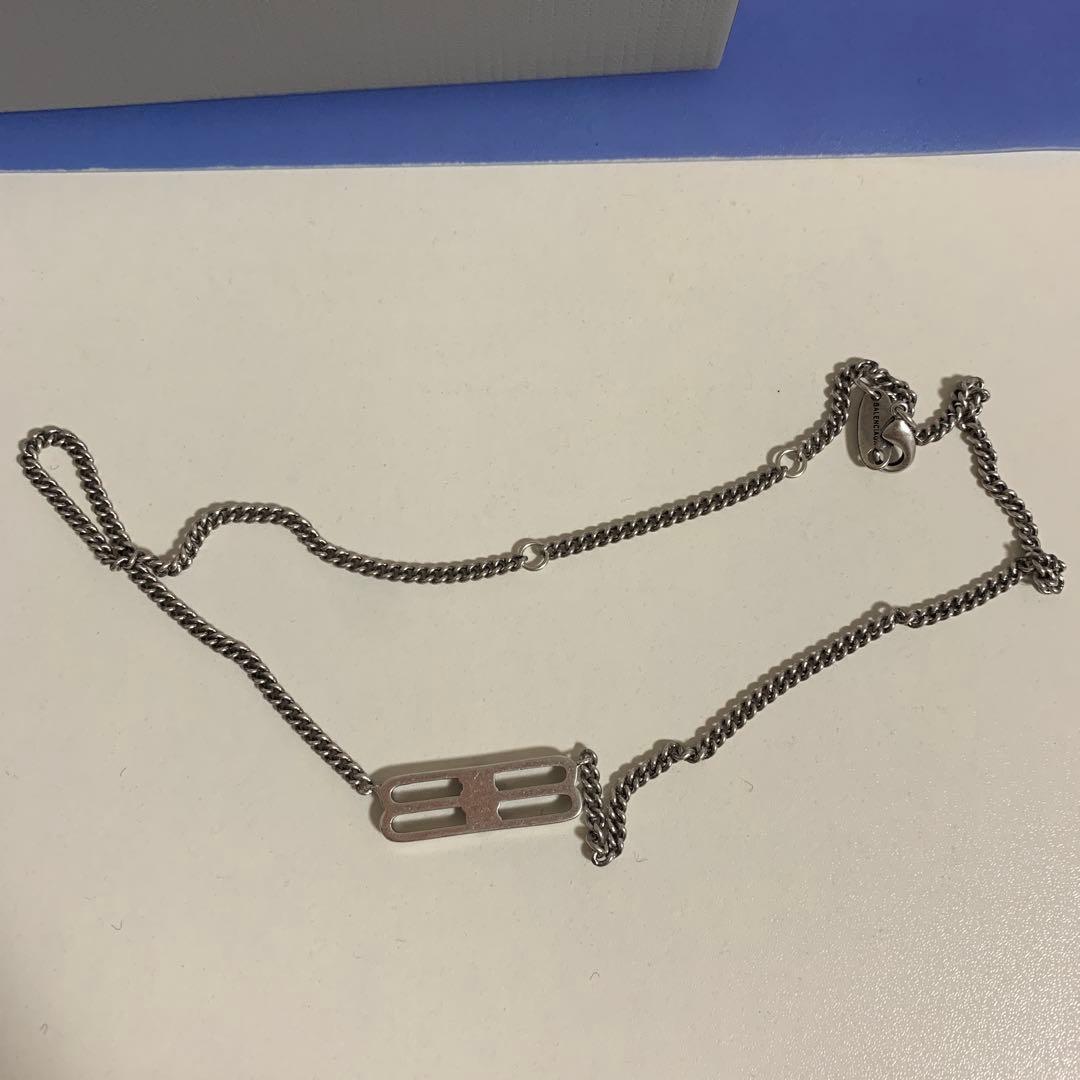 バレンシアガ　balenciaga ネックレス　シルバー
