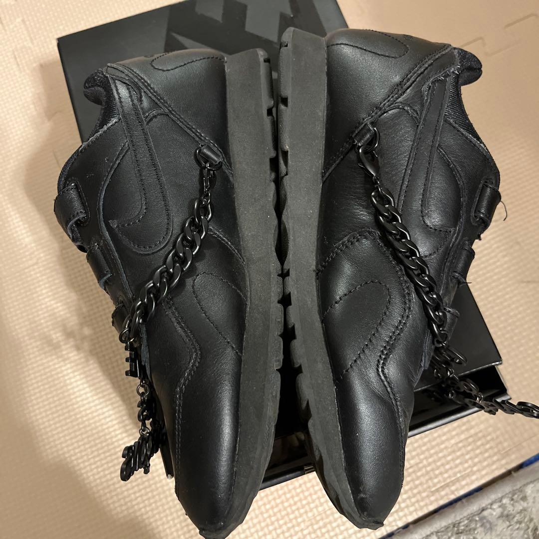 NIKE× コムデギャルソンout burst ロゴチェーン　スニーカー　23㎝