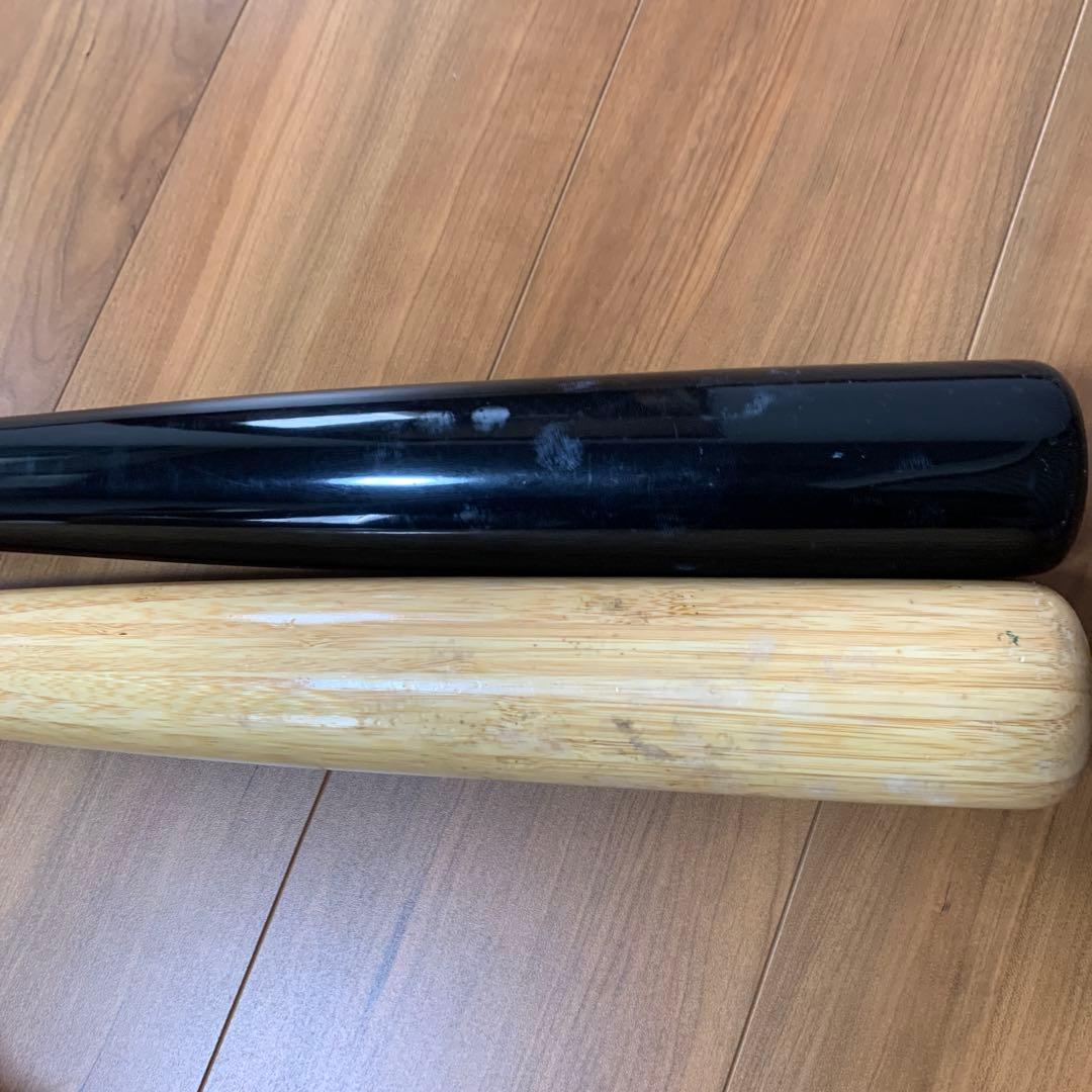 野球　竹バット　硬式　ミズノ　ゼット　トレーニング　85cm ケース付き