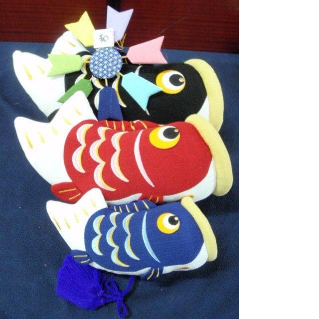 限定特価！●新品♪高さ105cm ちりめん 吊るし 室内鯉のぼり 京都龍虎堂●