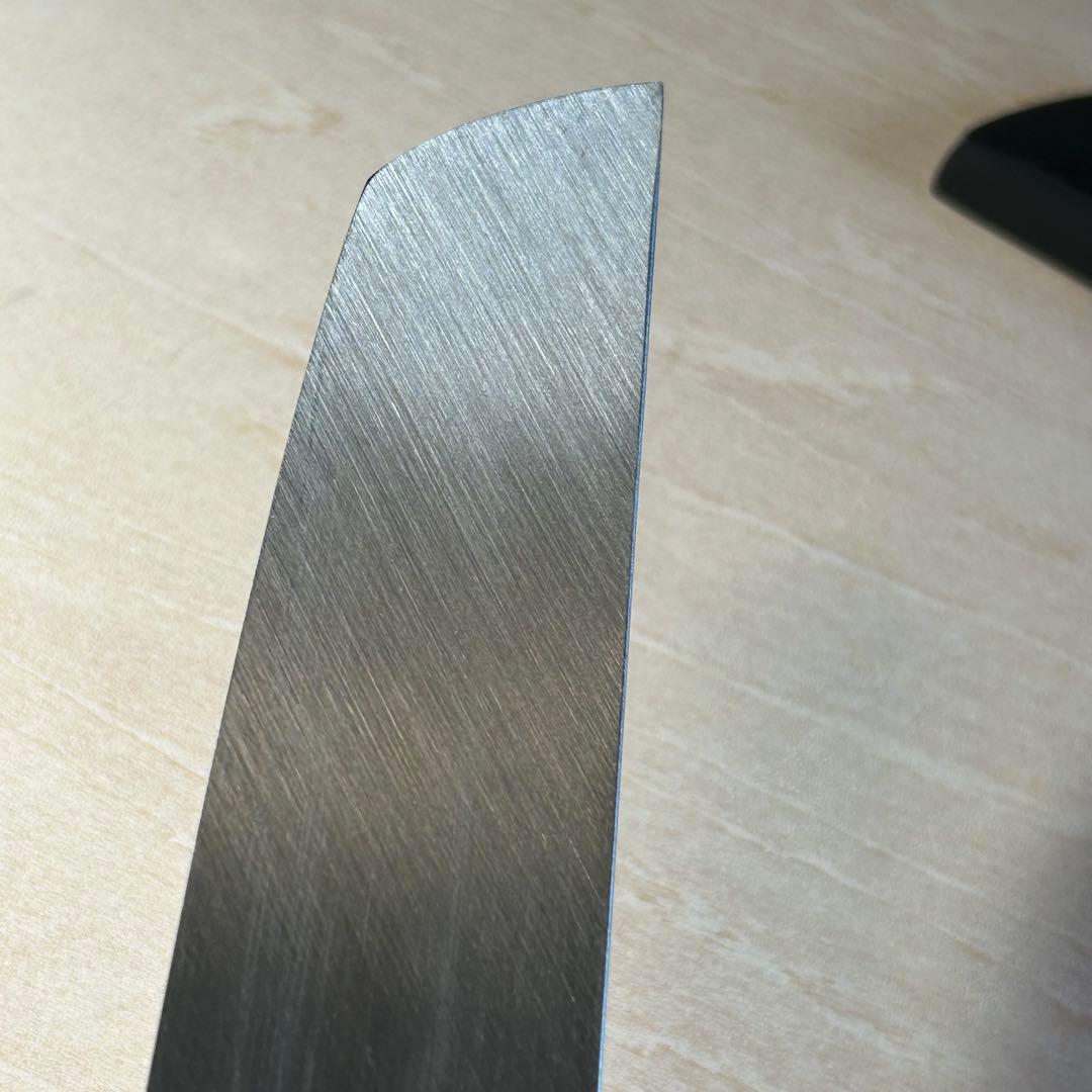 包丁 柳刃包丁 切付 職人 プロ用 波紋 正国作 使用未使用 本鍛錬 黒檀
