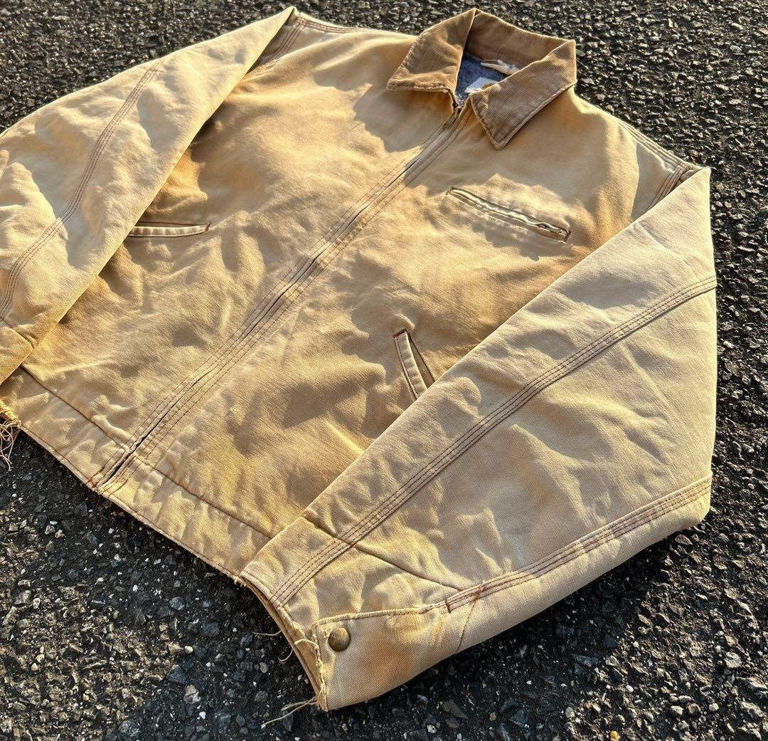 Carhartt　デトロイトジャケット　L 山田蓮 フェード　バイカー