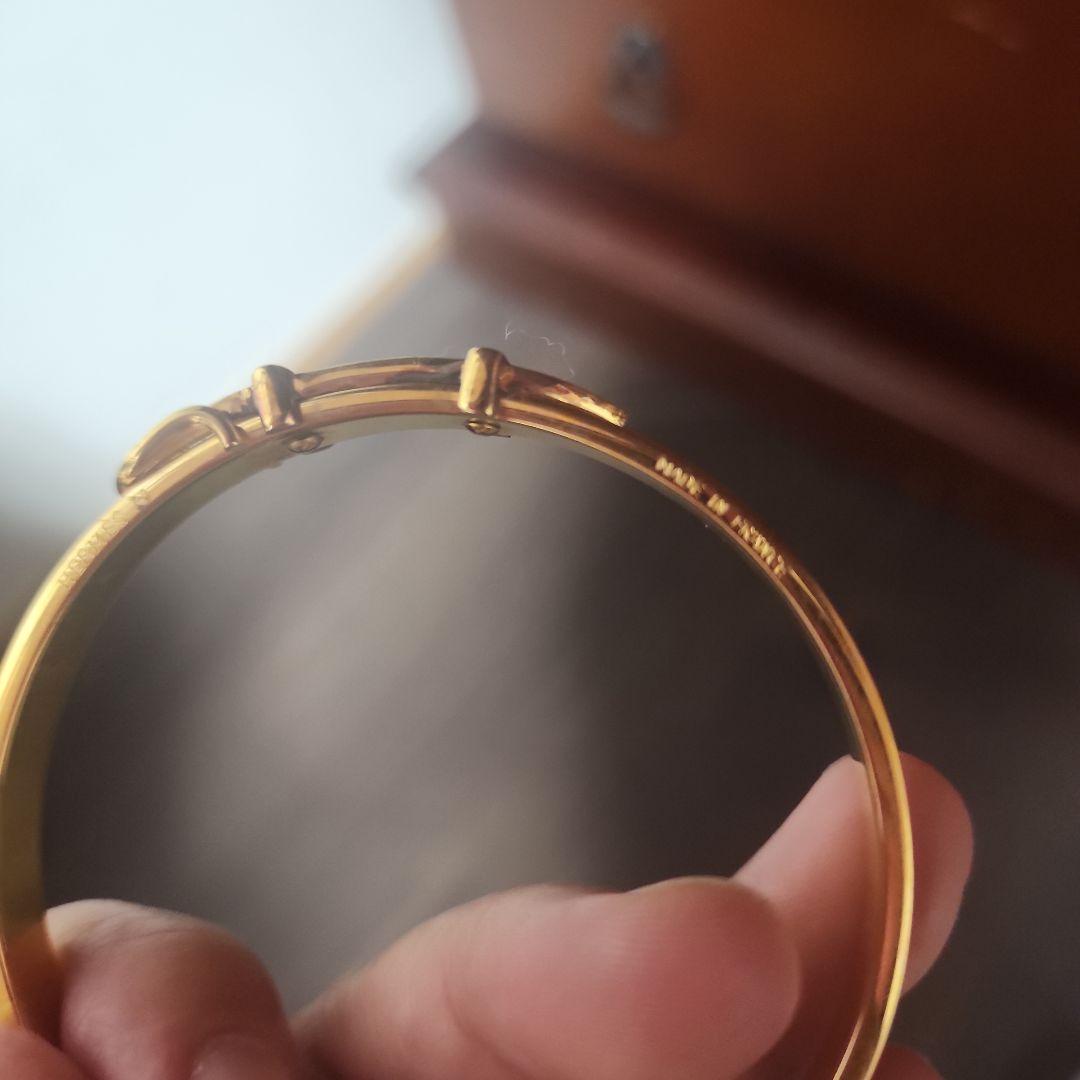 ア*チ様 エルメス　HERMES　レザー　バングルブレスレット　最終値下げ