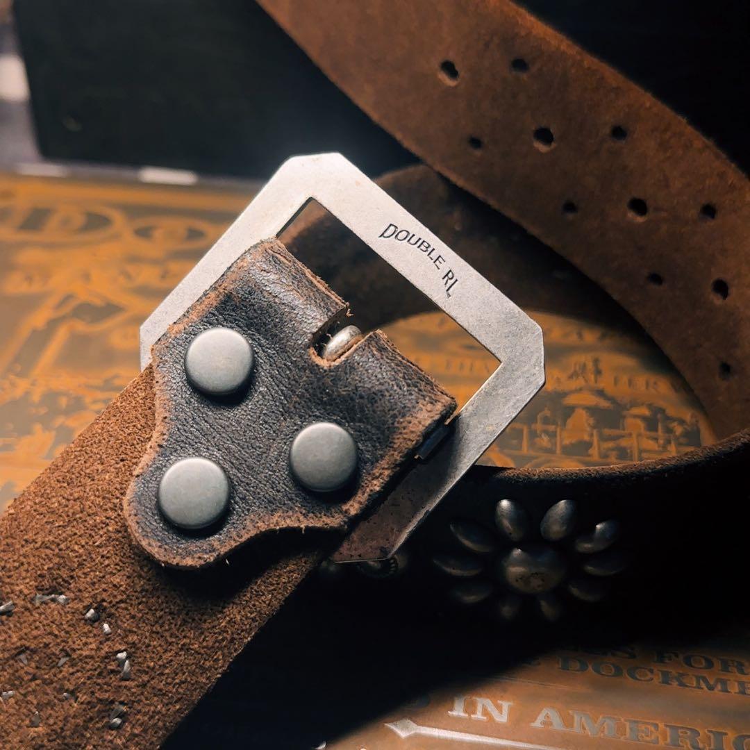 RRL の廃番レザーベルトです。