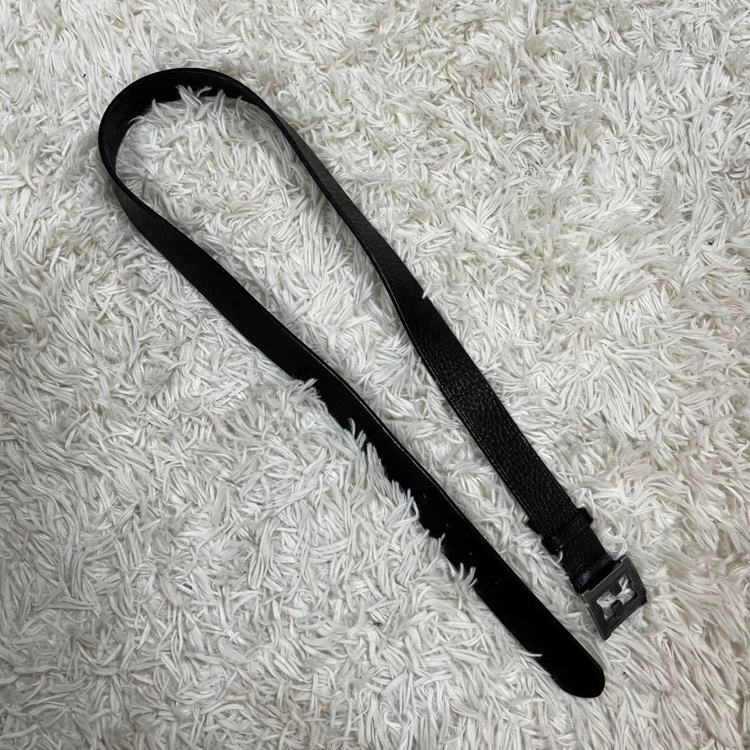 FENDI フェンディ ベルト ダブルF 金具 バックル メンズ