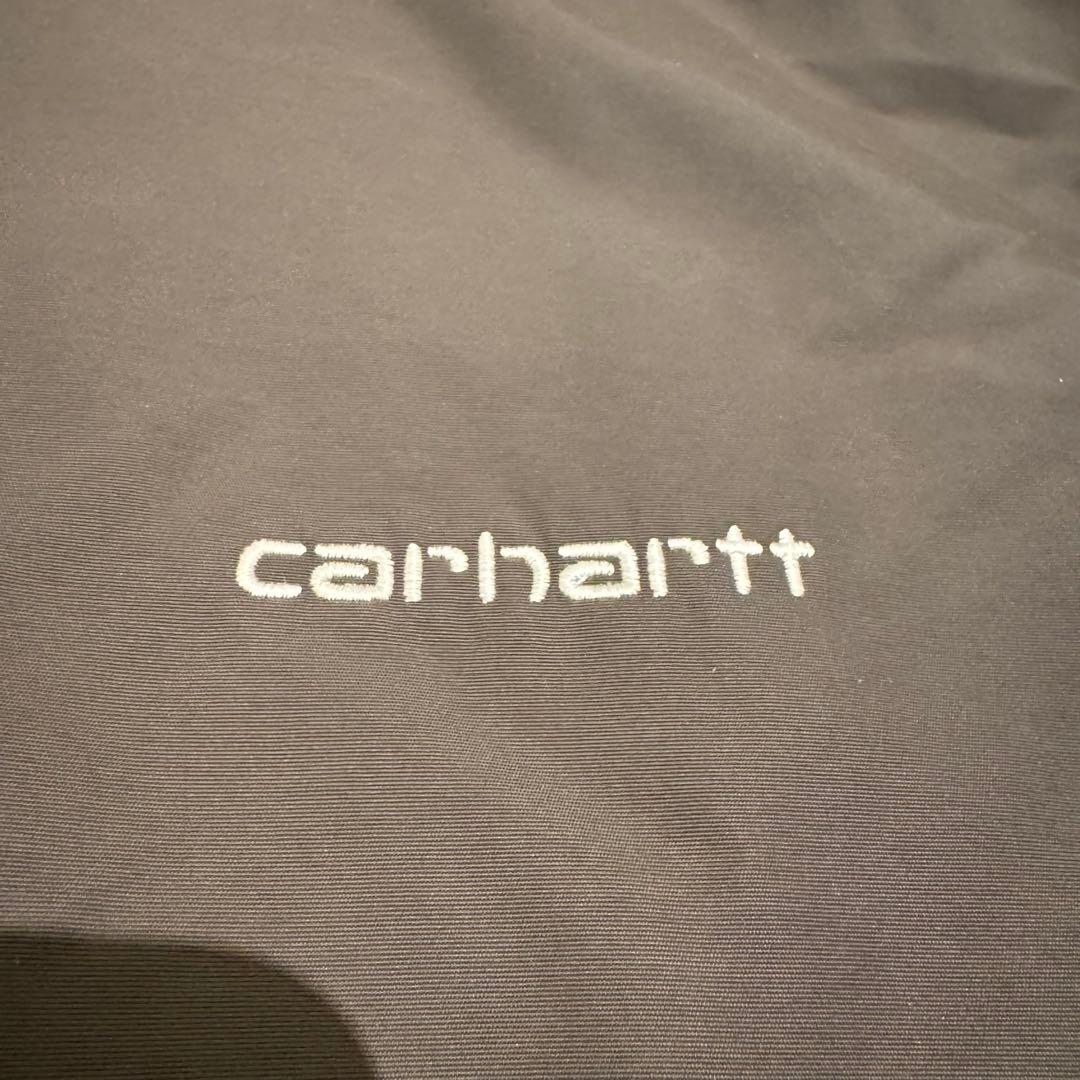 Carhartt カーハート ナイロンアノラックパーカー 裏地フリース カーキ