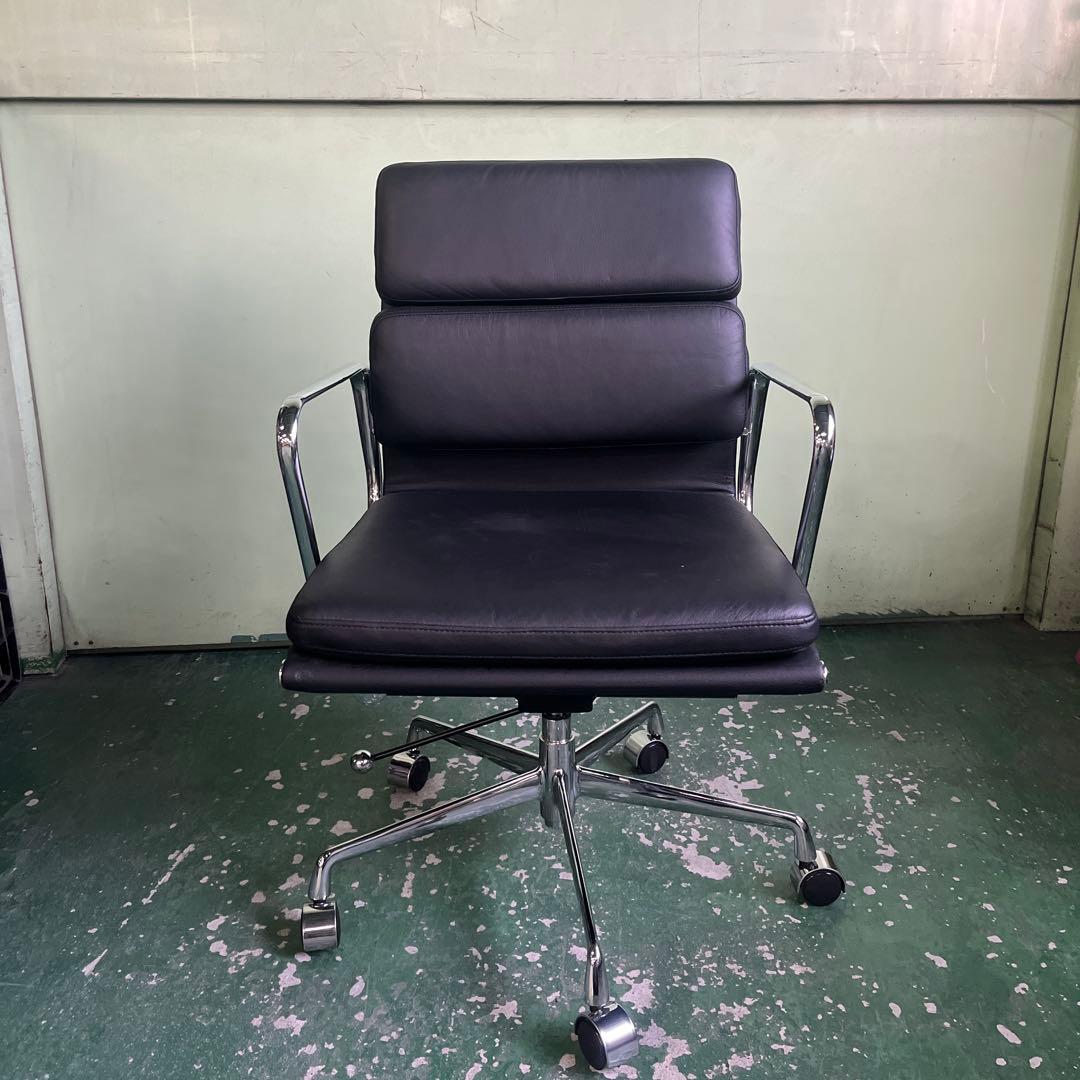 7*7様 イームズ アルミナム マネジメントチェア ソフトパッド 椅子 リプロダ