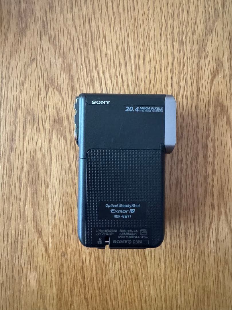 SONY 防水デジタルHDハンディカムHDR-GW77