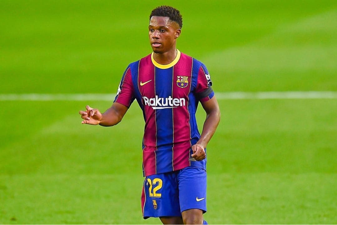 ！特価！【正規品】Nike FCバルセロナ アンスファティ22 ユニフォーム