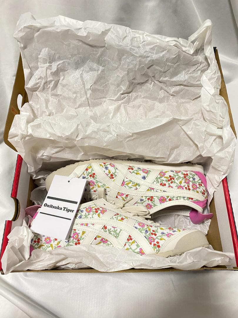 美品‼ Onitsuka Tiger MEXICO 66 花柄 25.5㎝