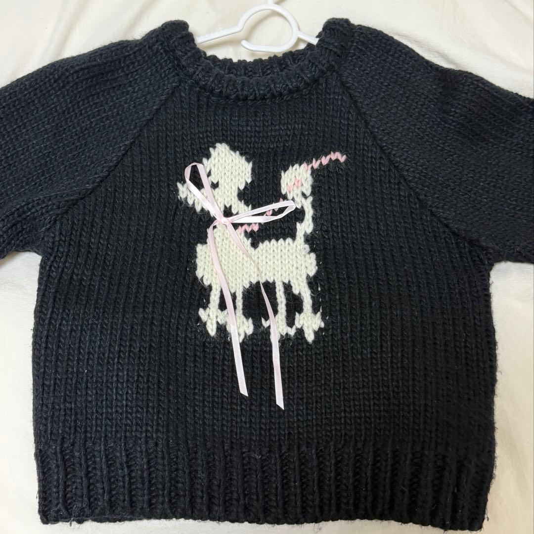 é animal knit poodle epine エピヌ épine