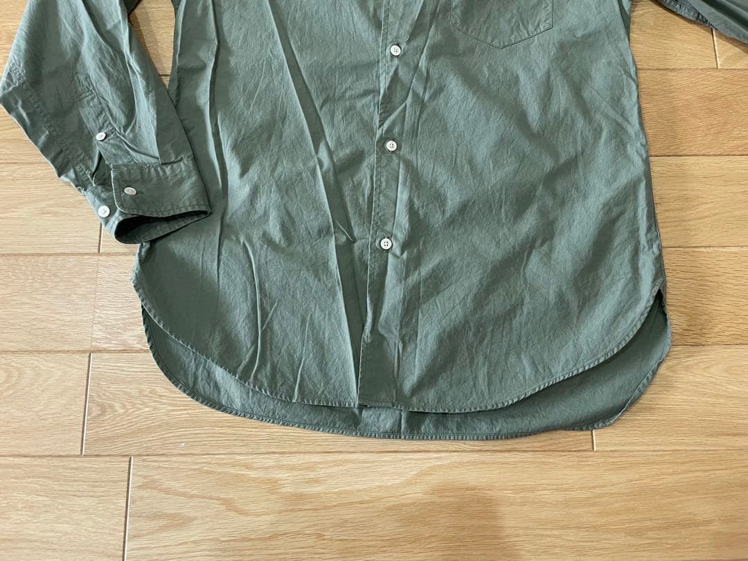 PHIGVEL BAND COLLAR UTILITY SHIRT フィグベル