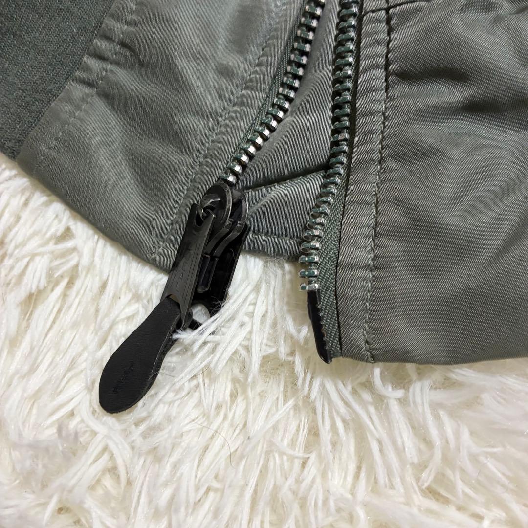 90s AVIREX XL コマーシャルロゴ アーチロゴ フライトジャケット