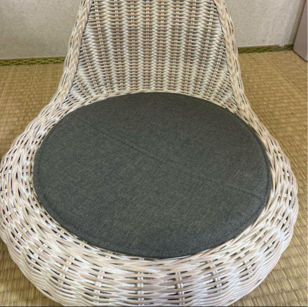 CHERRY チェリー 座椅子チェア 椅子 ラタン RATTAN リビング