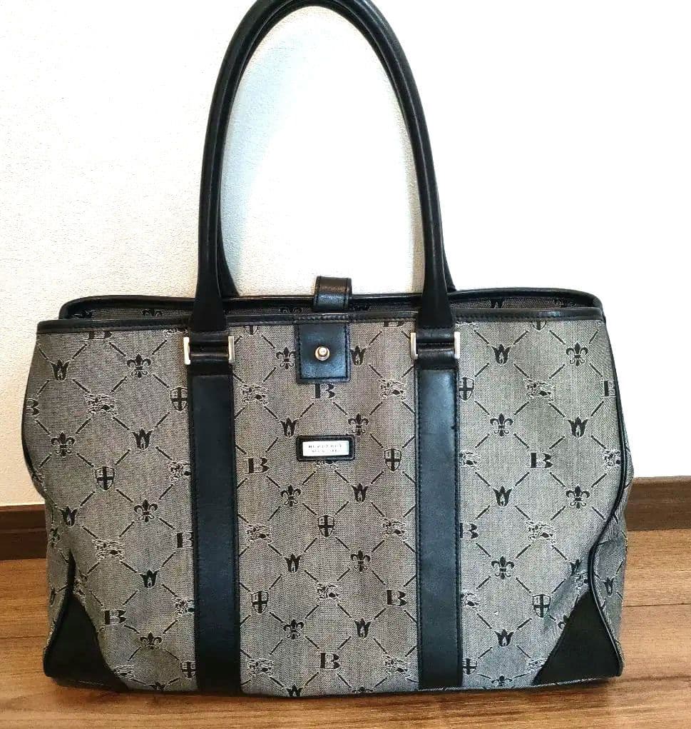 ✨️希少✨️バーバリーブラックレーベル　モノグラムビジネストートバッグ