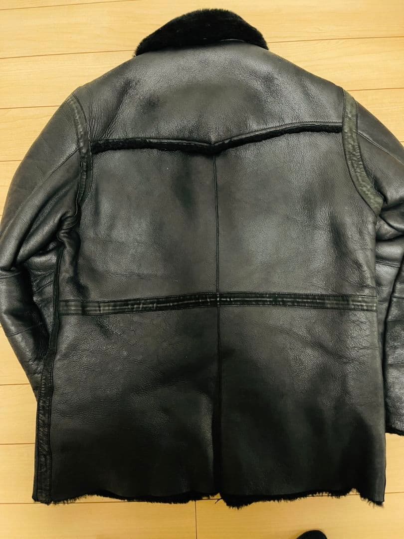 約30万　激レア　最上質　the letters ムートン　レザー　ジャケット