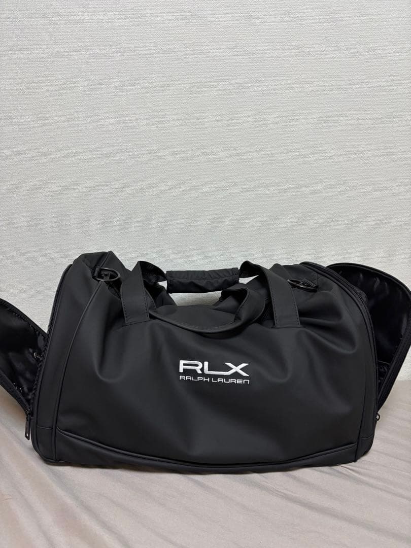 RLX Ralph Lauren ブラックボストンバッグ for Golf