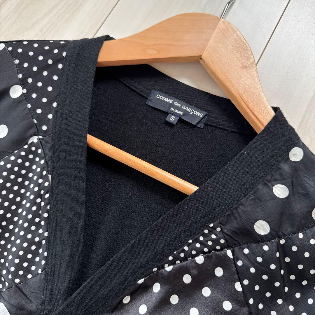 COMME des GARÇONS HOMMEパッチワークカーディガン