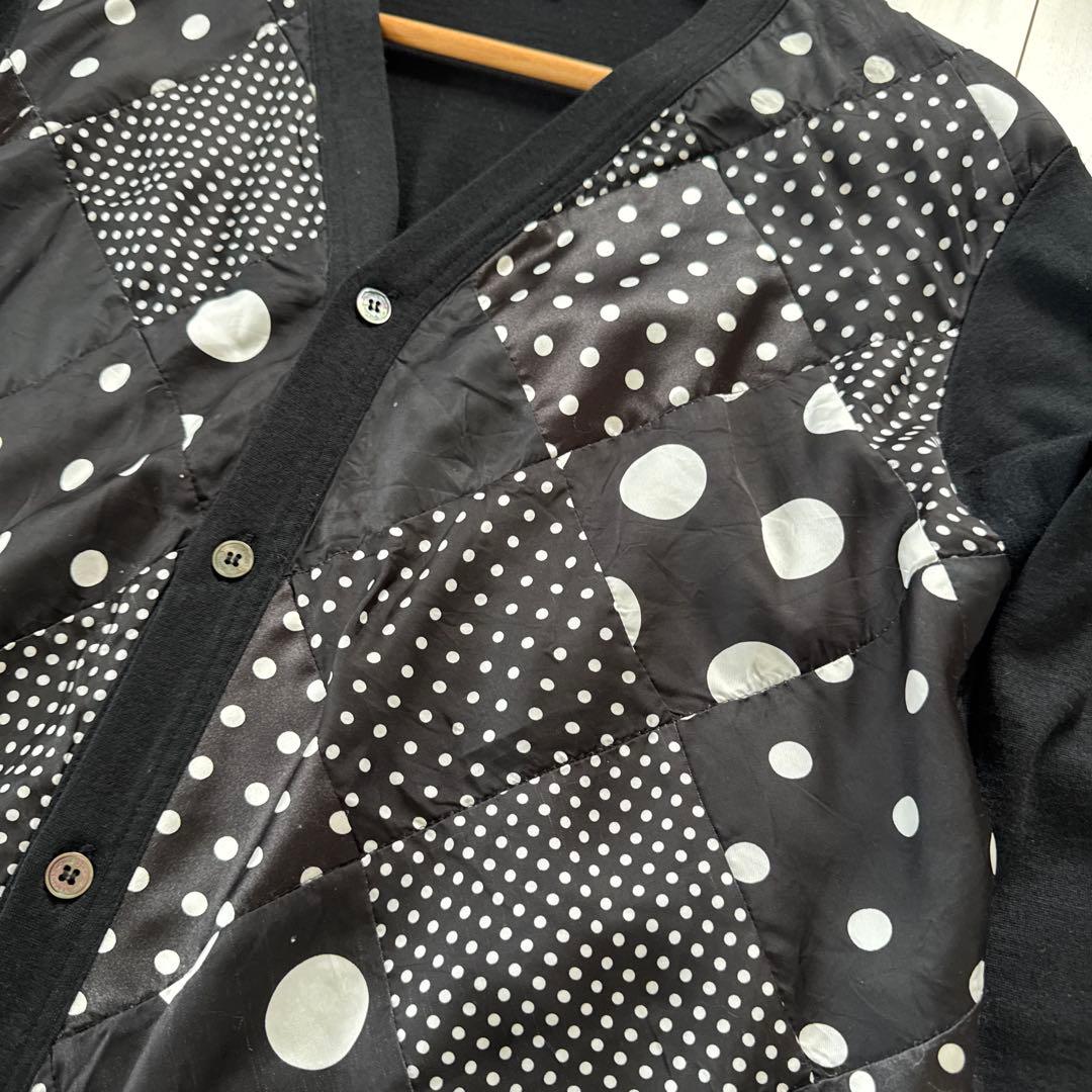 COMME des GARÇONS HOMMEパッチワークカーディガン
