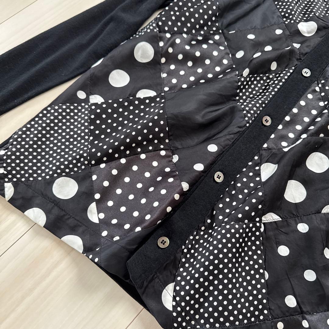 COMME des GARÇONS HOMMEパッチワークカーディガン