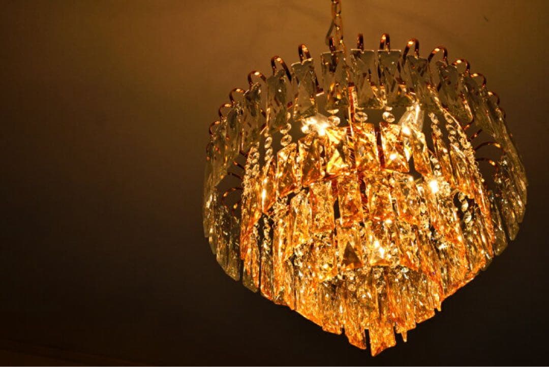 Topaz chandelier ゴールド シャンデリア　特別価格