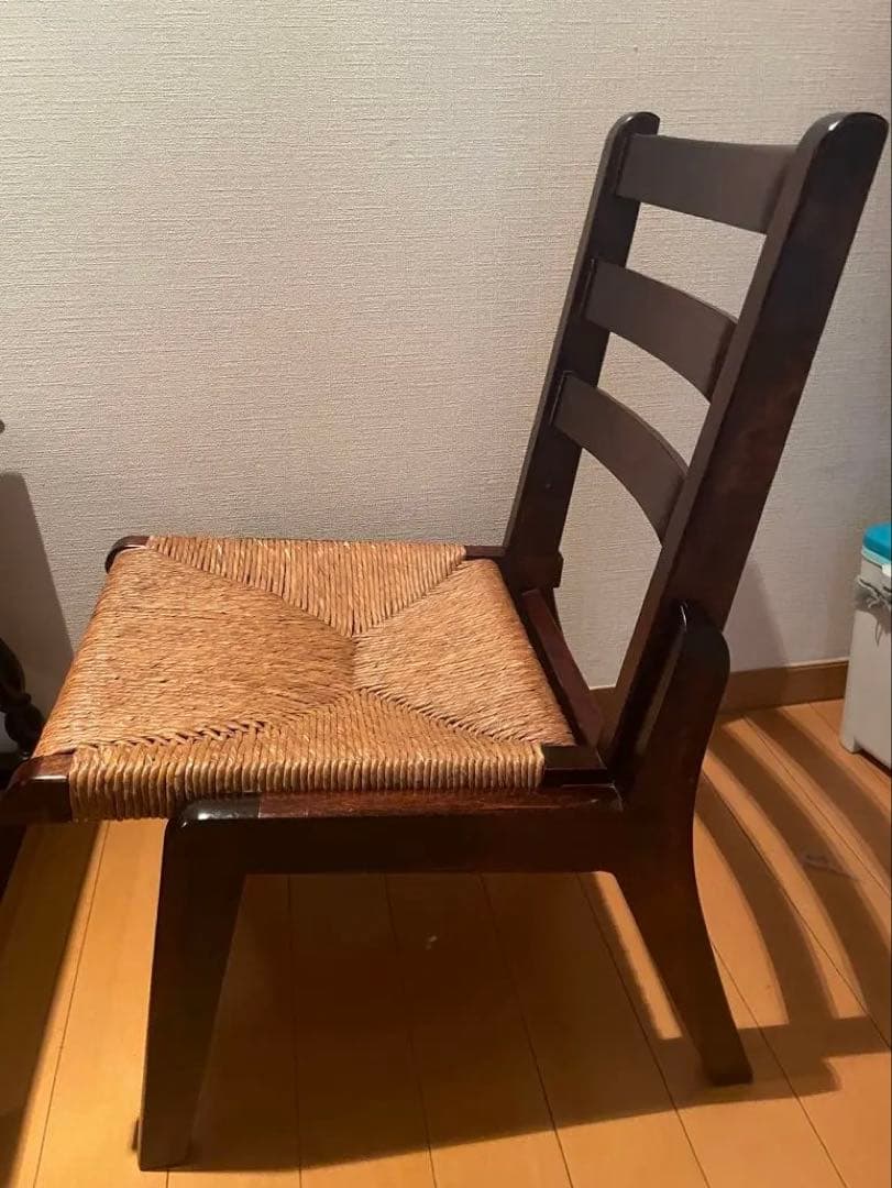 松本民藝家具　3点セット　椅子　ラッシチェア　コーヒーテーブル